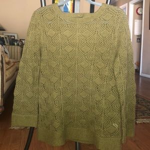 Olive green J crew sweater